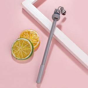 Pena Gel Karakter Binatang Pen Hewat Lucu Pulpen Gel Alat Tulis Kualitas Import PTT