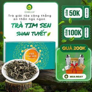 Trà Thảo Mộc Tim Sen SunBeleaf Trà Túi Lọc  Chống Oxy Hóa Giảm Căng Thẳng Hỗ Trợ Tiêu Hóa Trà Túi Lọc Hộp 20 Gói