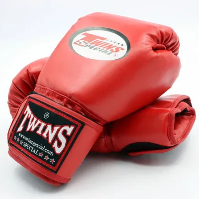 【Fast-selling】 8 10 12 14 oz Twins Gloves Kick Boxing Gloves Pu Sanda Sandbag Training Black Boxing Gloves Men Women Muay Thai Gloves