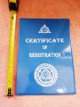 A4 size/new size 2023/OR CR holder/document holder/LTO Documents Holder (blue). 