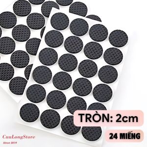 Miếng Dán Chân Ghế Kê Chân Bàn Chống Trượt Chống Trầy Xước Giảm Tiếng Ồn