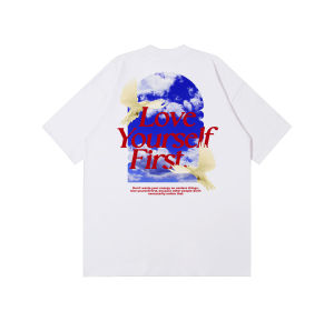 Kaos Oversized Love Yourself First Casual Series