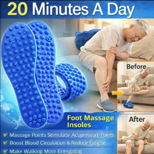 ✨Relieve Plantar Fasciitis✨ Plantar Fasciitis Insoles/Massage Insoles/Foot Pain Insoles With 5D Acupressure Design To Soothe Inflammation And Provide Cushioning