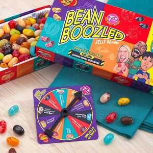 Jelly Belly BeanBoozled 7th Edition Spinner Gift Box ลูกอมล้อหมุนเสี่ยงทาย รสชาติประหลาด 1 กล่อง มี 10 รส น้ำหนัก 100 กรัม  Exp.20/10/27