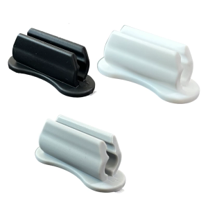 10Pcs Adhesive Pen Pencil Holder Silicone Pen Clip Holder for Desk Wall Fridge Whiteboard Silicone Pen Hollder Slot