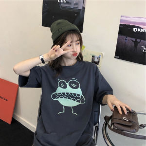 LH.Moonlight เสื้อยืดสกรีนลายการ์ตูนน่ารักๆสไตลวิจเทจได้ทุกแนวไปเลยจ้า