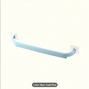 Towel Rack Holder for Bathroom Kitchen Towel Storage Shelf Towel Bar Bath Hanger Wall Mount