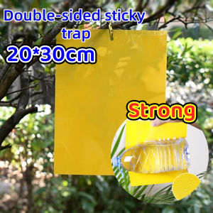 【20Pcs】20*30cm Strong Flies Traps Bugs Sticky Board Yellow Double-Sided StickyInsect Board Aphid Inse
