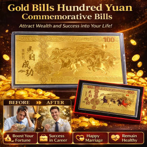 Year of the Horse Gold Money Red Bag