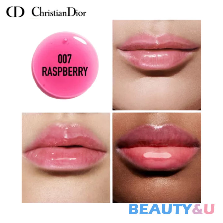 ChristianDior Addict Lip Glow Oil 6ml #007 Raspberry Lazada