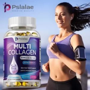Pslalae Collagen Complex – Supports Healthy Hair Nails Skin & Joints Anti-Aging Beauty Supplement 30/60/120 Capsules