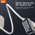 Hileo Hi77 5.4 Open Ear Hanger Air Conduction Two Ear Wireless Bluetooth Earphones HiFi Sound Quality Non in Ear Touch Button. 