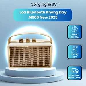 Loa Bluetooth M600 – Trải Nghiệm Âm Nhạc Chân Thực Kết Nối Nhanh Âm Bass Sâu Treble Tách Bạch