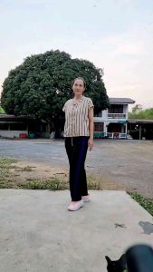 กางเกงวอร์ม สองแถบ ใส่สบาย