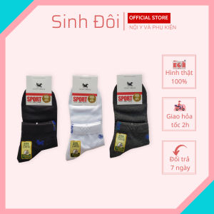 Vớ/tất nam cổ cao trơn cao cấp Gentry Carriage chất cotton siêu co giãn thấm hút mồ hôi chống hôi chân thoáng khí