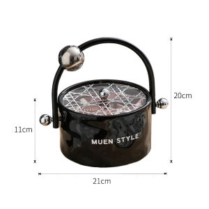 French Style Portable Fruit Basket High-end Exquisite and High-value Fruit Plate Light Luxury High-end Stove Cooking Dishpoint Plate