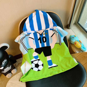 ผ้าขนหนู ผ้าคลุมอาบน้ำ ลายกาตูน ผ้าเช็ดตัวแบบมีฮู้ด (A0090) ผ้าเช็ดตัว พร้อมหมวกคลุมผม มีหมวกในตัว สำหรับเด็ก