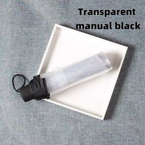 French camellias sunshade Rain and Rain Dual use Automatic Folding Umbrella Girls portable umbrella