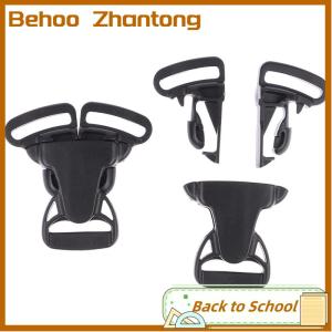 Behoo 25mm 3 Way Three Point Buckle Quick Plastic Black Baby Carrier Accessory