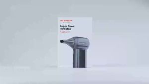 Cordless Electric Air Duster 150000 RPM Rechargeable High Speed Blower with 3 Speeds Lightweight Cleaning Tool for Electronics Home Car Camping