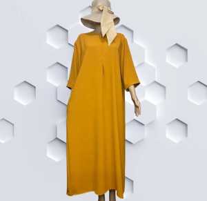 Amily dress kringkel cantik serta adem   DASTER CRINCLE POLOS MODEL TANGAN 3/4