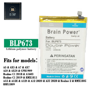 BLP 673 Baterai Oppo A3S / A5 / A5S / REALME C1 / A31 2020 BLP673