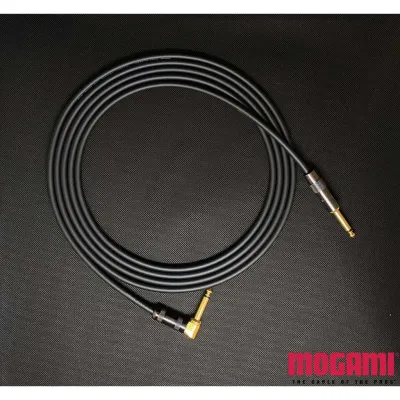 สายแจ็คกีตาร์และเบส เกรดห้องอัด เล่นสด ซ้อม - สาย Mogami w2524 + หัว G&H USA