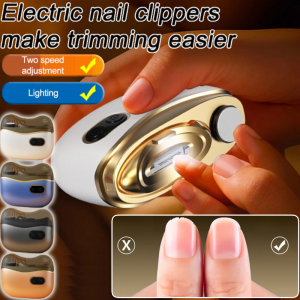 Electric Multi-Function Nail Grinder Portable Anti-pinch Two-In-One Nail Polisher Rechargeable Household Nail Clippers