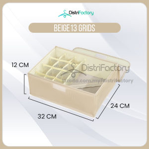 Large Capacity Household Underwear Storage Box Foldable Socks Bra Storage Bra Organizer Storage Box
