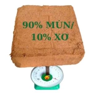 Xơ dừa nén 5kg Mụn dừa nén Đất trồng nén 5kg trồng cây đã qua xử lý khi nở ra đạt khoảng 25-30kg Phukienprocare