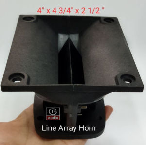 Line Array Horn Waveguide for Speaker Box Horn 1 inch exit throat