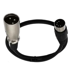 Large DIN 5Pin Male To 3Pin Male/Female Sound Connection Cable 5P To 3Pin Adapter Cable for Musical Instrument