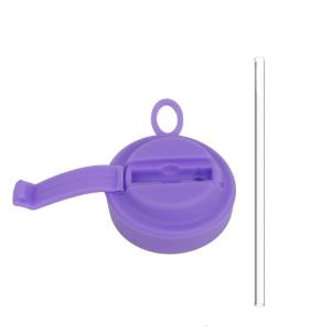 Đầy Màu sắc Silicone soda có thể nắp và rơm dễ dàng sử dụng tràn-proof bình kín bìa cho đồ uống đóng hộp bia và nước trái cây