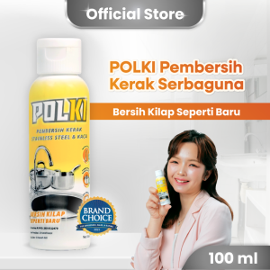 POLKI - PEMBERSIH KERAK SERBAGUNA KERAK STAINLESS KACA KAMAR MANDI