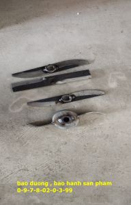 Bộ dao lắp máy băm rau bèo gồm 4 cái  dao dài 165cm  lỗ cos 11mm