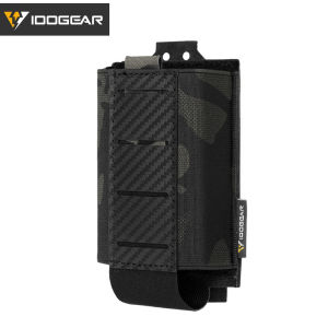 2025IDOGEAR Small Steel Scorpion  556 Single Tactical Pouch MOLLE Utility Pouch Waist Belt Tool Bag High Elasticity