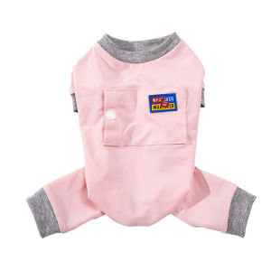 Schnauzer Yorkie Pet Thin Sunsuit Pet Dog Cat Clothes Lightweight Summer Cooling Body Sunsuit