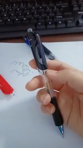 🖊️ Teachers Day 0.5mm Ball Point Pen Black Blue Red Ink Smooth Writing School Office Pen Tuition Primary School Office School Supplier Tuition Reward Gift l Carnival Cheap Prize Tokens l Lucky Draw School Home Writing Pen