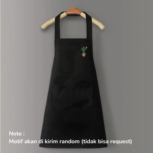 YHOME Apron Waterproof Celemek Masak Dapur Pria Wanita / Celemek Masak Dapur Barista Pria Wanita Waiters Coffee Original Y233