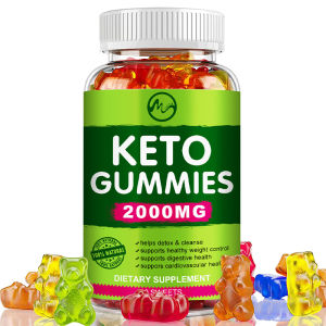 Keto Slimming Gummies Pure 2000mg for Detox Fat Burner Natural Weight Loss Products Accelerate Metabolism Ketogenic Diet Supplement for Men & Women