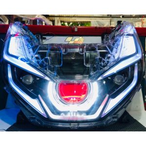 Lampu Depan Biled PCX New 160 Paket Lengkap