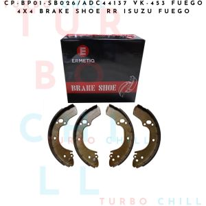 CP-BP01-SB026/ADC44137 VK-453 FUEGO 4x4 BRAKE SHOE RR ISUZU FUEGO
