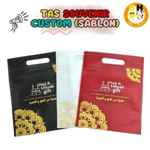 Tas Souvenir Spunbond 75gsm Tebal dan Bagus Bisa Custom Design Tas Jinjing Tote by GHEduPlay