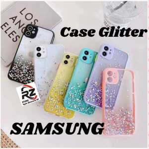 GLITTER CASING Hard case bening  SAMSUNG A02S A03S J2 PRIME GRAND PRIME hard case casing
