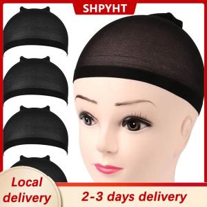 [COD] SHPYHT Local delivery Ship within 24 hours 2 Pieces Pack Wig Cap Hair Net For Weave Hairnets Wig Nets Stretch Mesh Cap For Making Wigs Free Size Wig Accessories Tools
