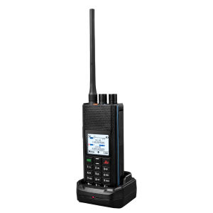 Retevis H1สีดำ6W UV Dual-Band Talk Alias Gps/aprs วิทยุดิจิทัล DMRบันทึกเก็บรายชื่อดิจิตอล500000การส่งผ่านเสียงรองรับบลูทูธ