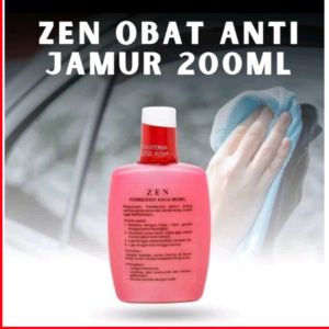 Paket Obat Jamur Kaca + Kuas + Kain Lap Microfiber Pembersih Jamur Kaca Mobil Motor Dan Kaca Lainya