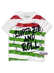 Superzie Atasan anak laki laki kaos distro Umur 4-12 Tahun  Grosir Kaos Anak cowok Distro SPZ06 PUTIH Bandung Abadigrosir