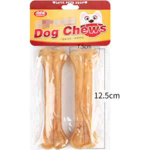 Xương gặm sạch răng cho Chó bằng da bò ép nhiệt - Love pets shop
