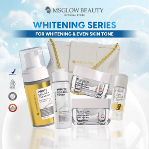 MS Glow Paket Wajah Whitening Luminous Ultimate Acne Original Kemasan Baru